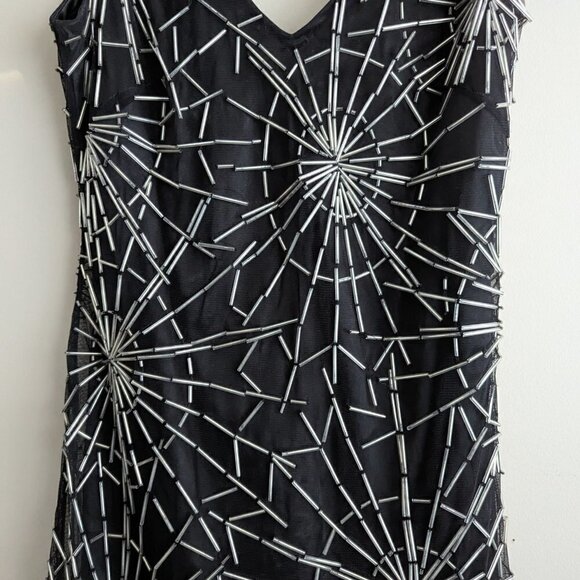 Bebe Aria Feather Dress - Picture 5 of 7